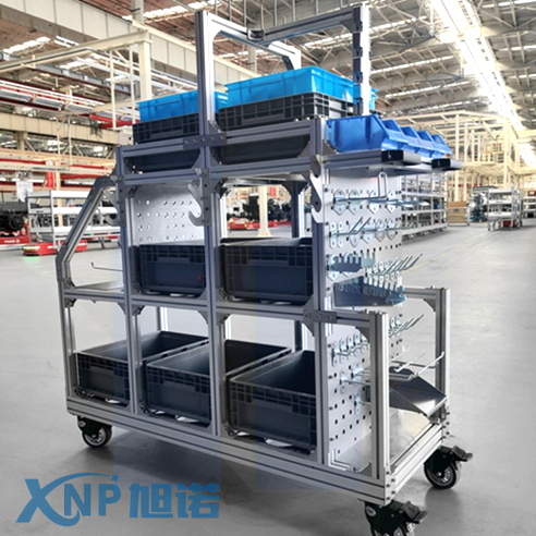 铝合金物流周转小推车为何深受工厂的喜爱？