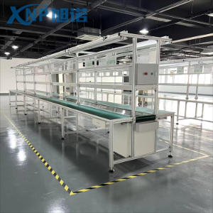 组装91看片APP大全流水线工作台，是内连接好还是外连接好？